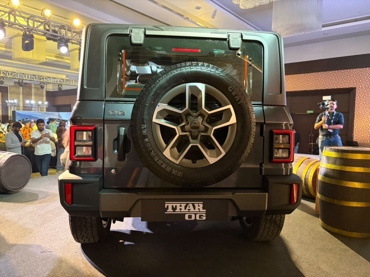 2026 Mahindra Thar OG Rear