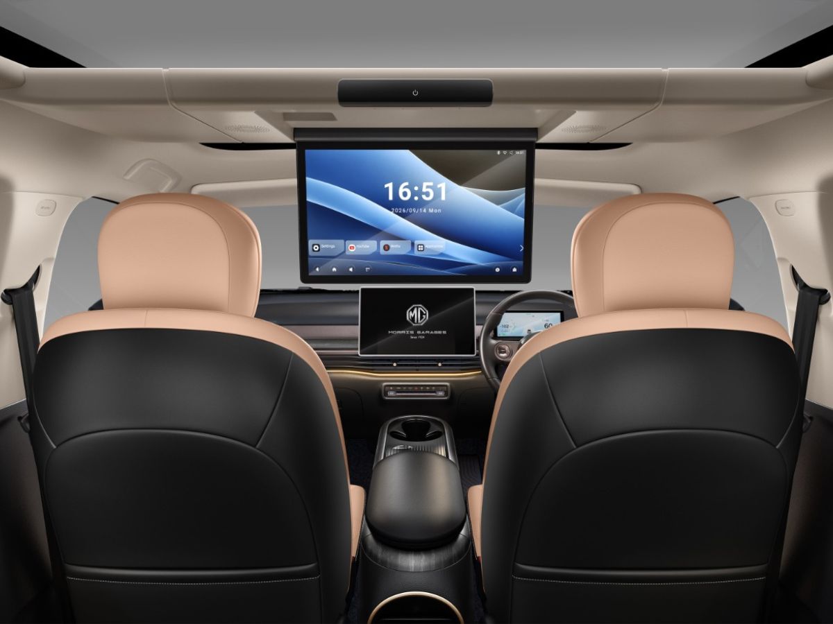 MG Windsor EV Indulge Edition Rear Screen